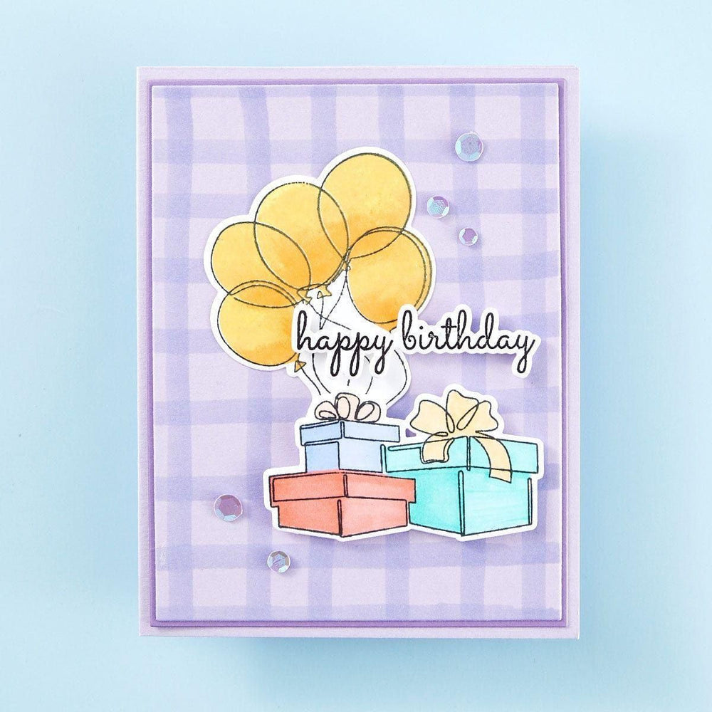 Birthday Party Stamp & Die Bundle by Simon Hurley