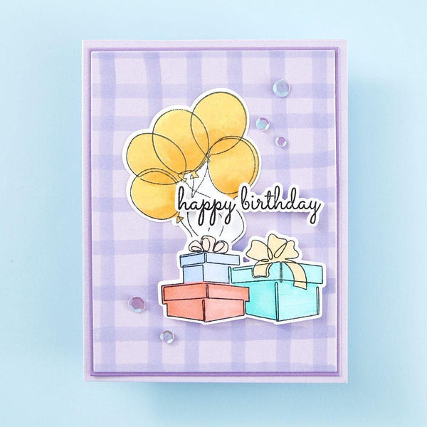 Birthday Party Stamp & Die Bundle by Simon Hurley