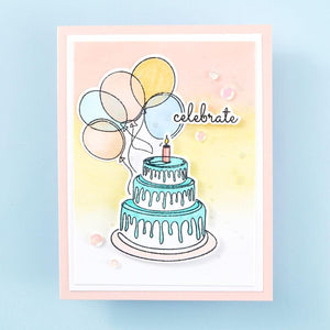 Birthday Party Stamp & Die Bundle by Simon Hurley