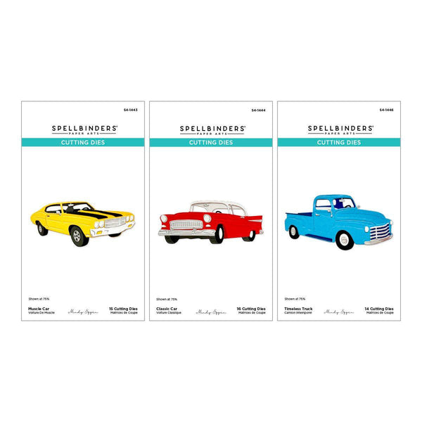 Classic Road Legends Car & Truck Die Bundle by Mindy Eggen