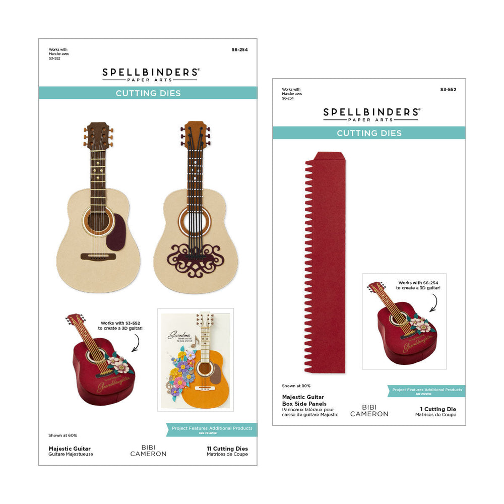 Majestic Guitar Box Creator Bundle  by Bibi Cameron