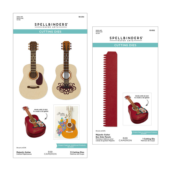 Majestic Guitar Box Creator Bundle  by Bibi Cameron