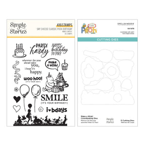 Make a Wish! Clear Stamps & Dies Bundle  by Simple Stories