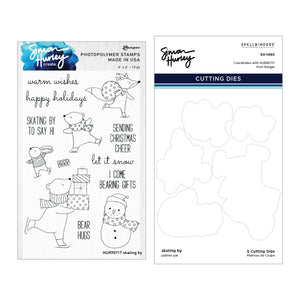 Skating By Stamp and Die Bundle by Simon Hurley