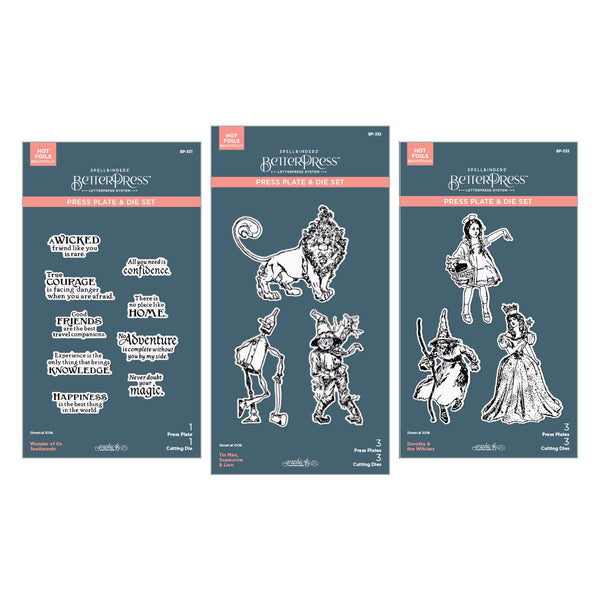 Wonder of Oz Press + Foil Plate Bundle by Graphic 45