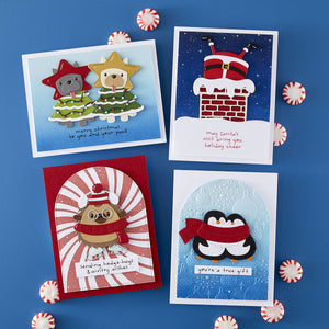Hedge-Hugs Clear Stamp & Die Set