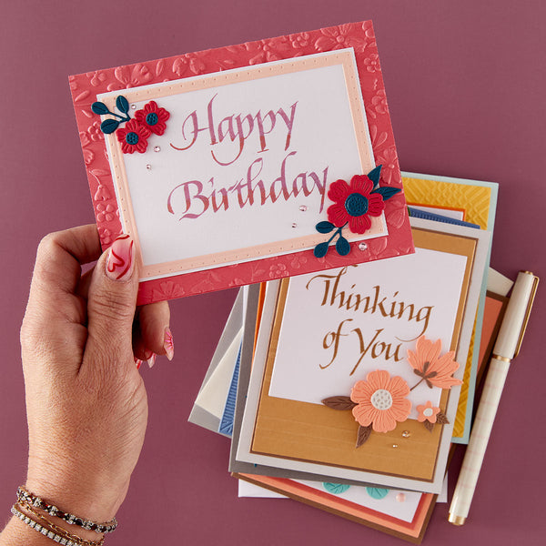 Upright Italic Everyday Sentiments Press + Foil Bundle by Paul Antonio