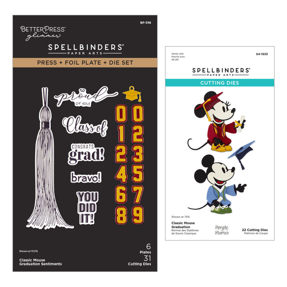 Classic Mouse Graduation I Want It All! Bundle
