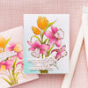 Bouquet of Hugs Sentiments Press + Foil Plate & Die Set by Yana Smakula