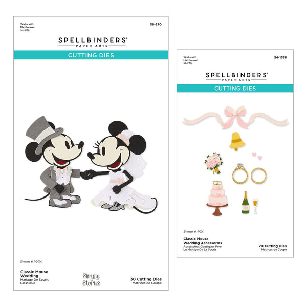 Classic Mouse Wedding Die Bundle