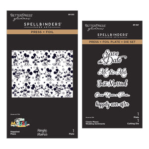 Classic Mouse Wedding BetterPress Bundle