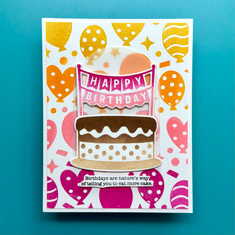 Snarky Birthday Stamp & Die Bundle by Simon Hurley