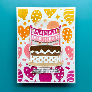 Snarky Birthday Stamp & Die Bundle by Simon Hurley