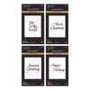 Upright Italic Holiday Sentiments Press + Foil Bundle by Paul Antonio