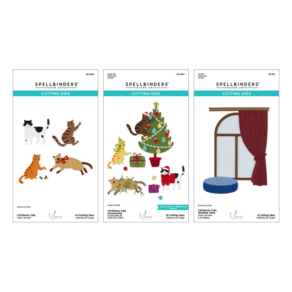 Christmas Cats Die Bundle by Yana Smakula