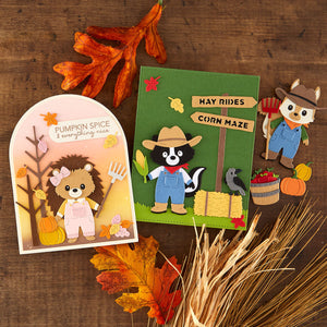 All About Fall Clear Stamp Set by Allison Frazier