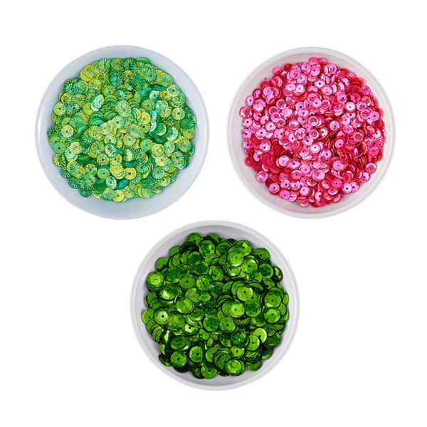 Cartwrights Sequins Festive Felt Christmas Sequin Bundle