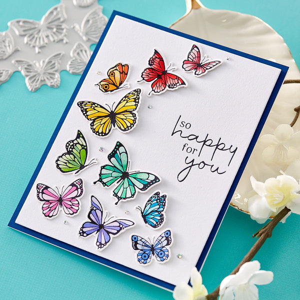 Butterfly Swirl Press Plate & Die Set