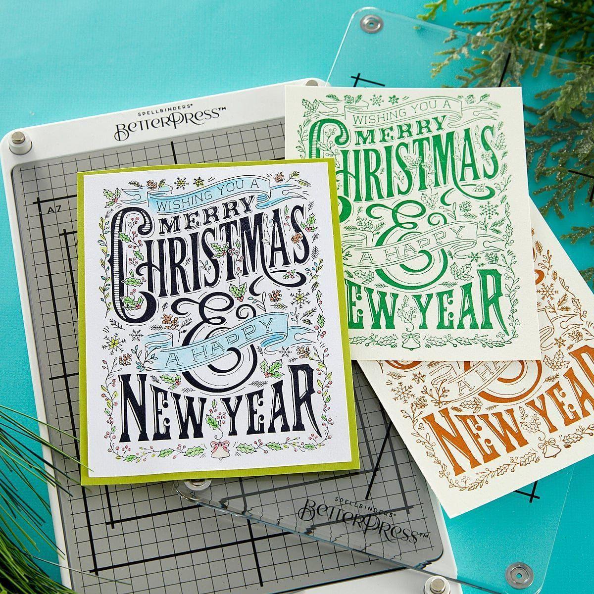 Flower Garden BetterPress Ink Mini Set - 4 Pack