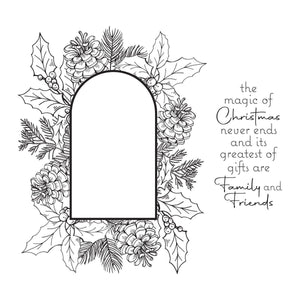 Magic of Christmas Frame Press Plates from the More BetterPress Christmas Collection