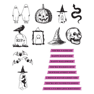 Halloween Icons Press + Foil Plate & Die Set