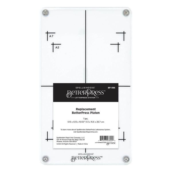 Replacement BetterPress Platen