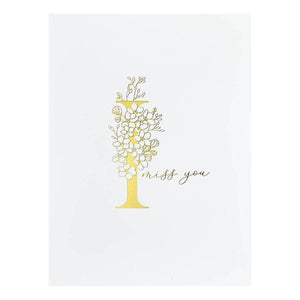 Floral I and Sentiment Press Plate
