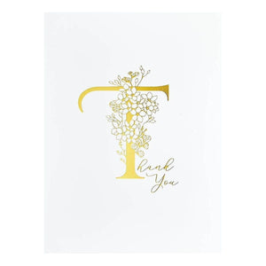 Floral T and Sentiment Press Plate