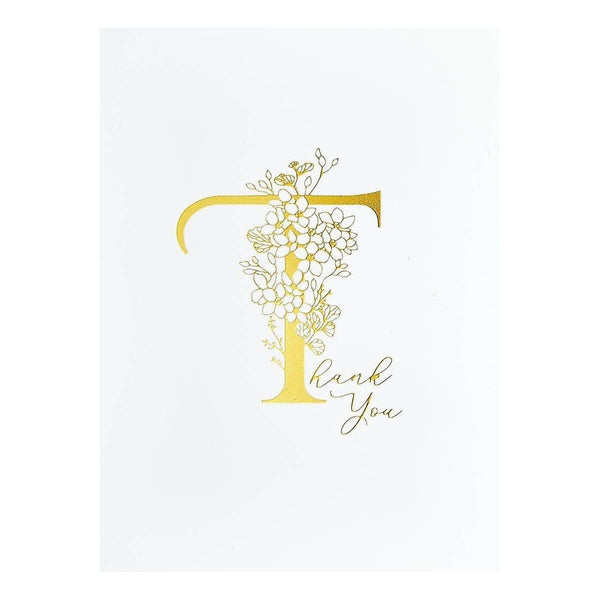 Floral T and Sentiment Press Plate