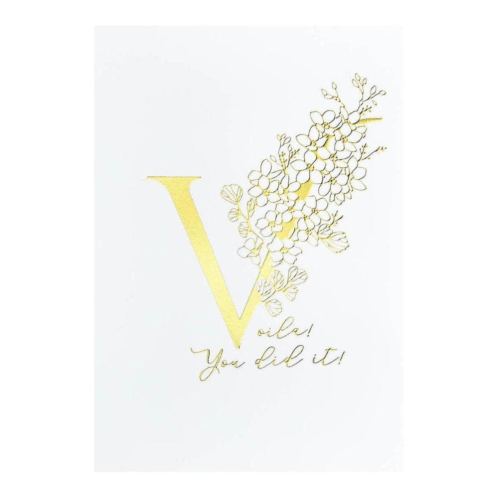 Floral V and Sentiment Press Plate