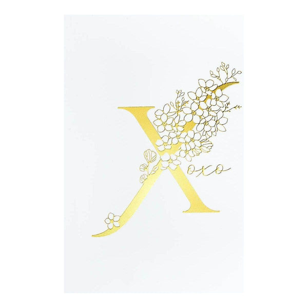 Floral X and Sentiment Press Plate