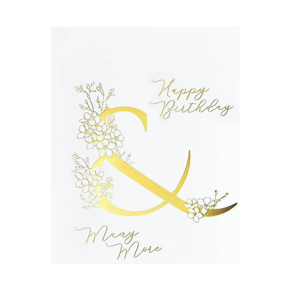 Floral & and Sentiment Press Plate
