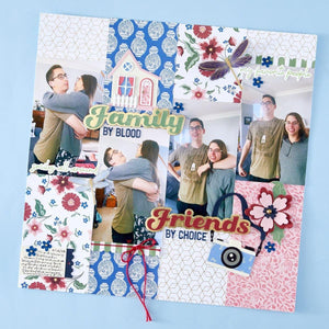 Family Etched Dies from the Storytelling by Spellbinders Scrapbooking Collection
