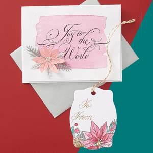 Copperplate Holiday Sentiments BetterPress Plates Bundle  by Paul Antonio
