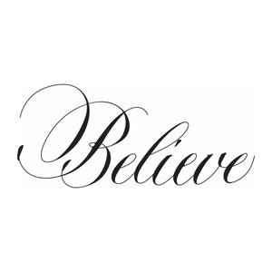 Copperplate Believe Press + Foil Plate by Paul Antonio