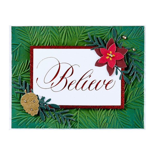Copperplate Believe Press + Foil Plate by Paul Antonio
