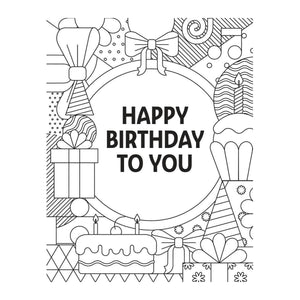 Birthday Bash Press Plate Set from the Birthday Bash Collection by Simon Hurley