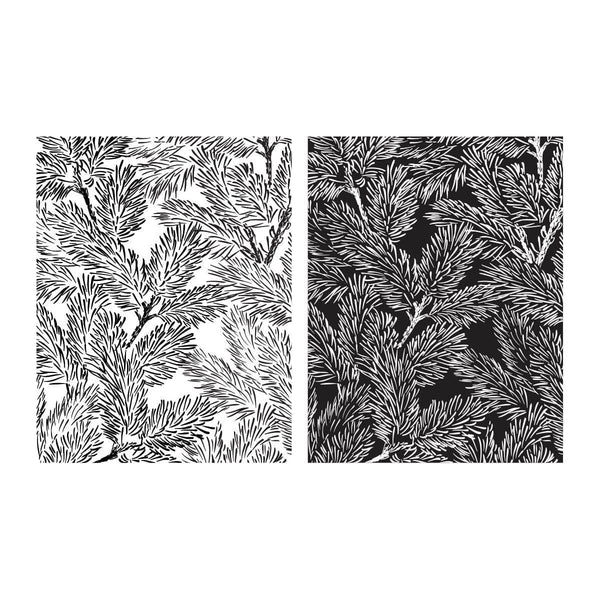 Night & Day Pines Press Plates from the Home for the Holidays Collection