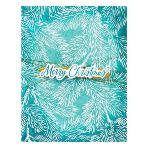 Night & Day Pines Press Plates from the Home for the Holidays Collection