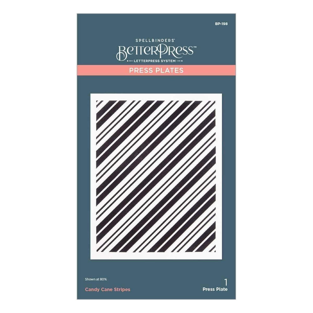 Candy Cane Stripes Press Plate