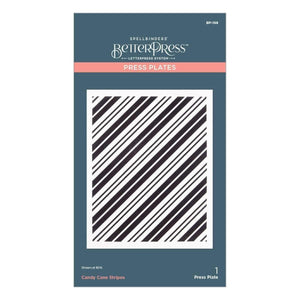 Candy Cane Stripes Press Plate