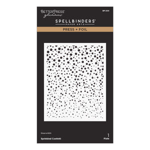 Sprinkled Confetti Press Plates