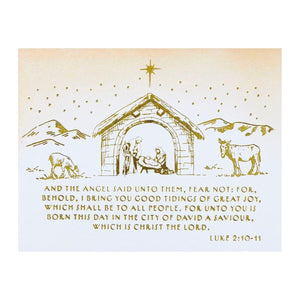 Christmas Gospel Press Plates