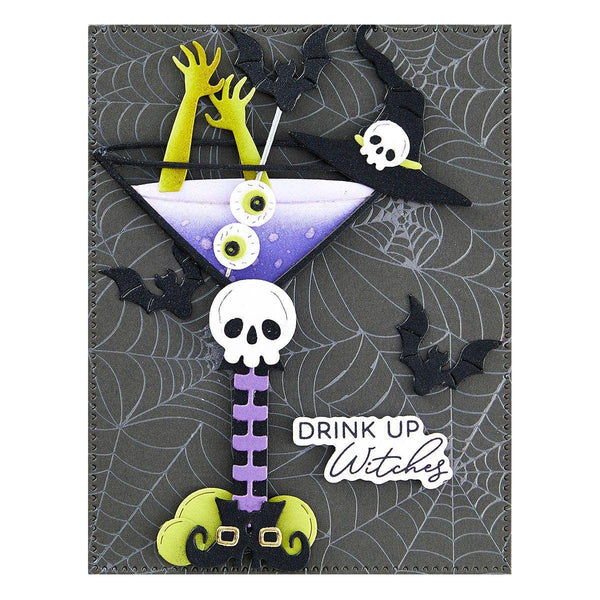 Cheers Sentiments Press Plate & Die Set