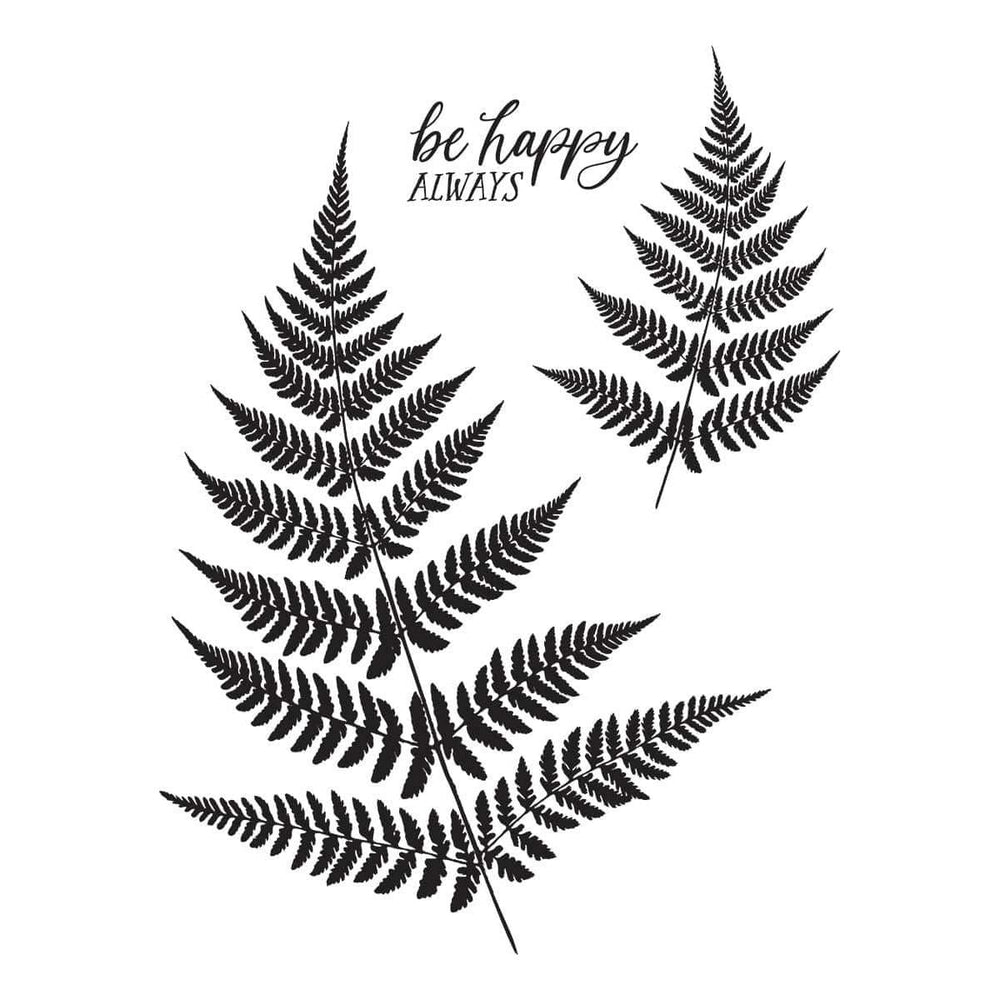 Lush Ferns BetterPress Plate from the Field Notes Collection
