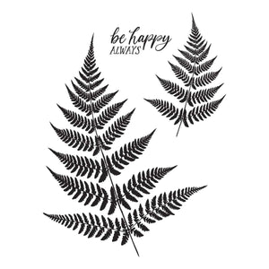 Lush Ferns BetterPress Plate from the Field Notes Collection