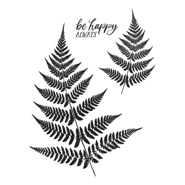 Lush Ferns BetterPress Plate from the Field Notes Collection