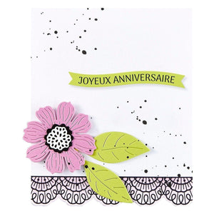 French Sentiments BetterPress Plate & Die Set