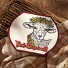Cotton Ball BetterPress Plates from the Justine's Farm Collection by Justine Dvorak