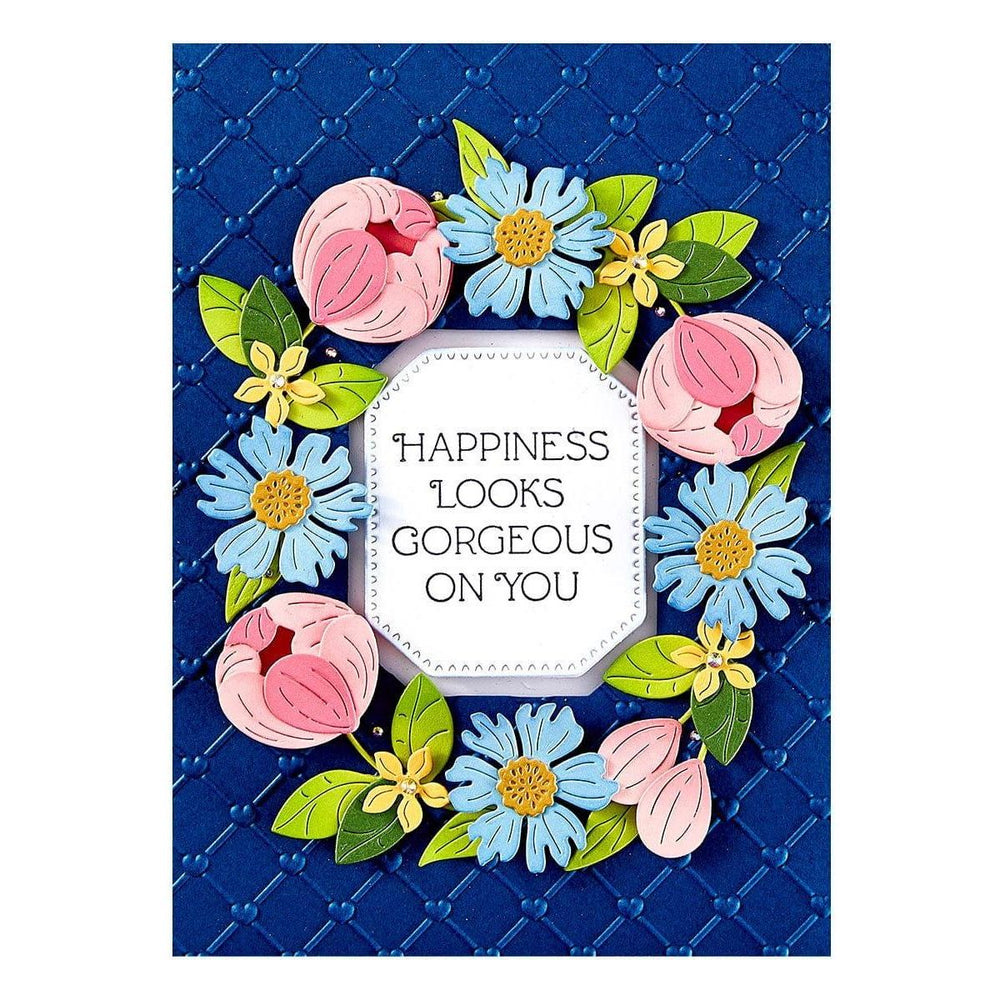 Flawless Sentiments Press Plate & Die Set